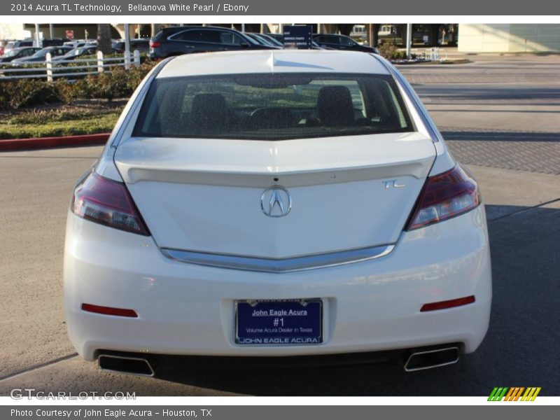 Bellanova White Pearl / Ebony 2014 Acura TL Technology