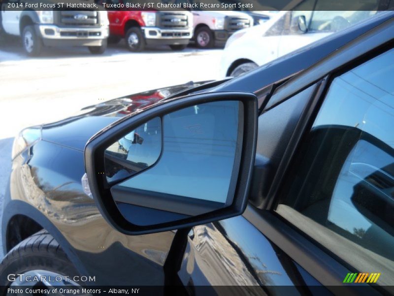 Tuxedo Black / ST Charcoal Black Recaro Sport Seats 2014 Ford Focus ST Hatchback