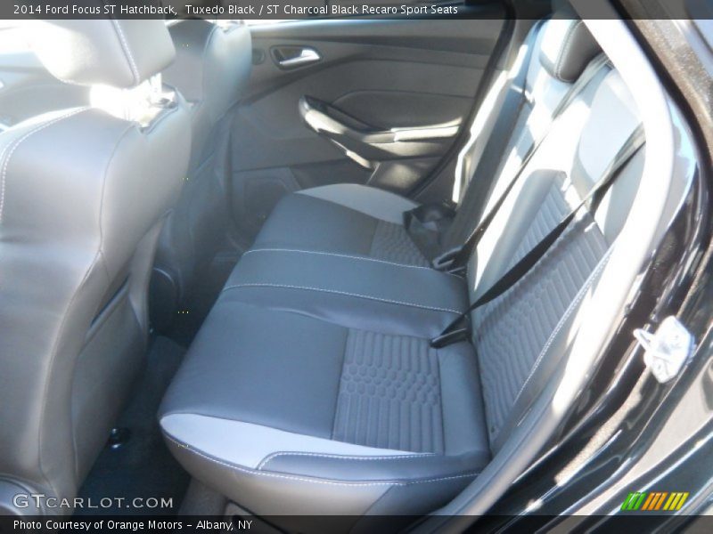 Rear Seat of 2014 Focus ST Hatchback