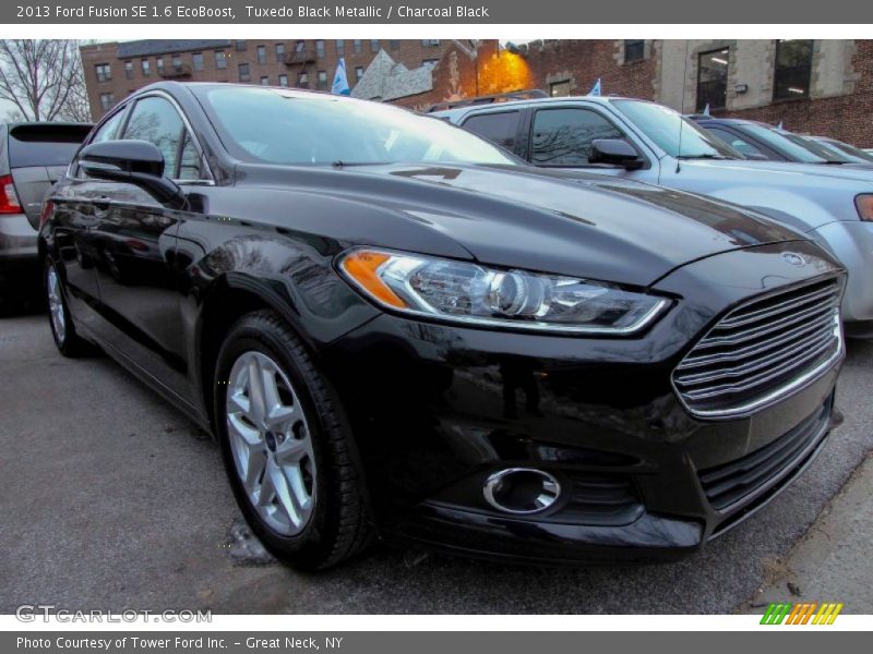 Tuxedo Black Metallic / Charcoal Black 2013 Ford Fusion SE 1.6 EcoBoost