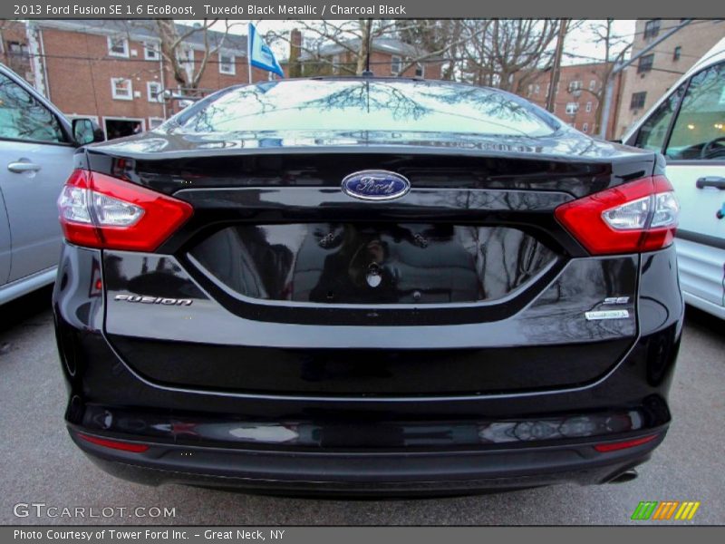 Tuxedo Black Metallic / Charcoal Black 2013 Ford Fusion SE 1.6 EcoBoost