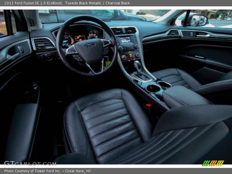 Charcoal Black Interior - 2013 Fusion SE 1.6 EcoBoost 