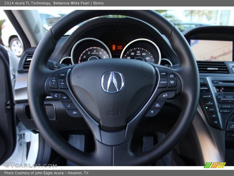 Bellanova White Pearl / Ebony 2014 Acura TL Technology