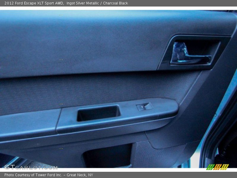 Ingot Silver Metallic / Charcoal Black 2012 Ford Escape XLT Sport AWD