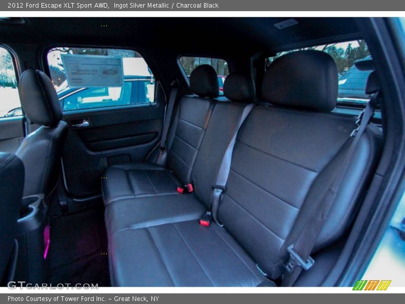 Ingot Silver Metallic / Charcoal Black 2012 Ford Escape XLT Sport AWD