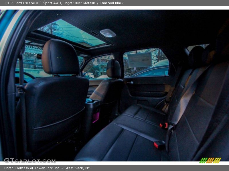Ingot Silver Metallic / Charcoal Black 2012 Ford Escape XLT Sport AWD