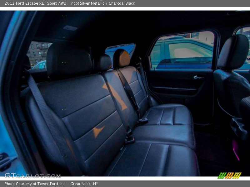 Ingot Silver Metallic / Charcoal Black 2012 Ford Escape XLT Sport AWD
