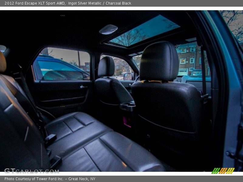 Ingot Silver Metallic / Charcoal Black 2012 Ford Escape XLT Sport AWD