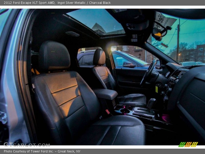 Ingot Silver Metallic / Charcoal Black 2012 Ford Escape XLT Sport AWD