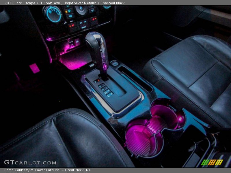 Ingot Silver Metallic / Charcoal Black 2012 Ford Escape XLT Sport AWD