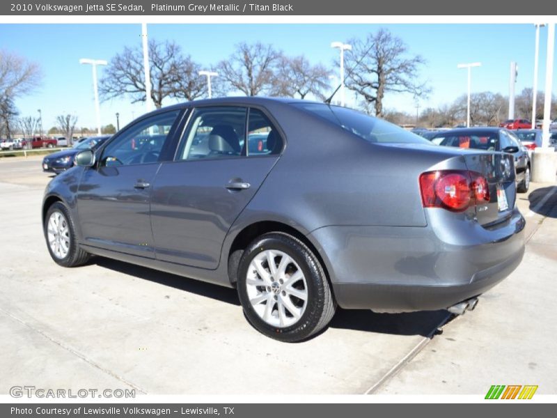 Platinum Grey Metallic / Titan Black 2010 Volkswagen Jetta SE Sedan