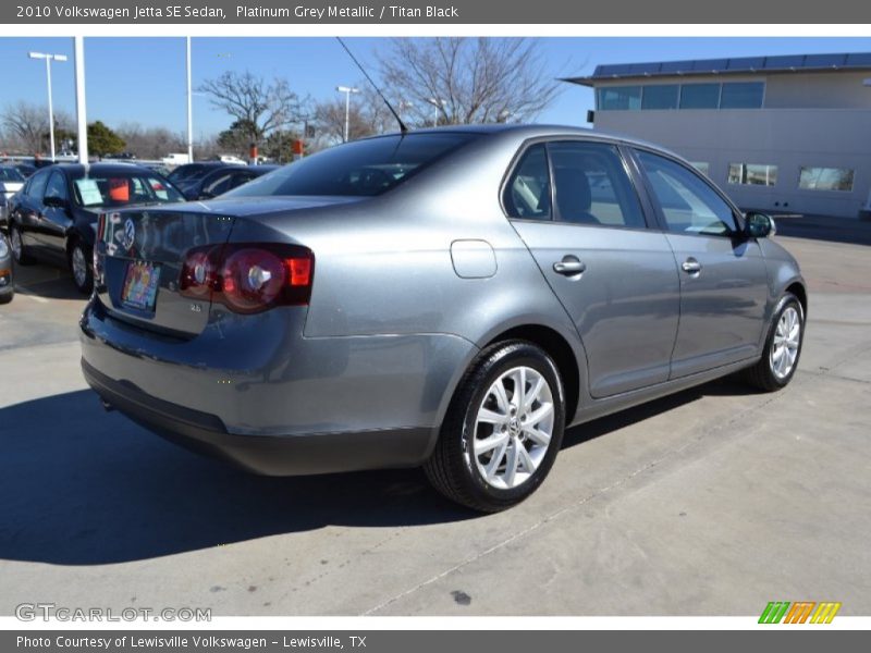 Platinum Grey Metallic / Titan Black 2010 Volkswagen Jetta SE Sedan