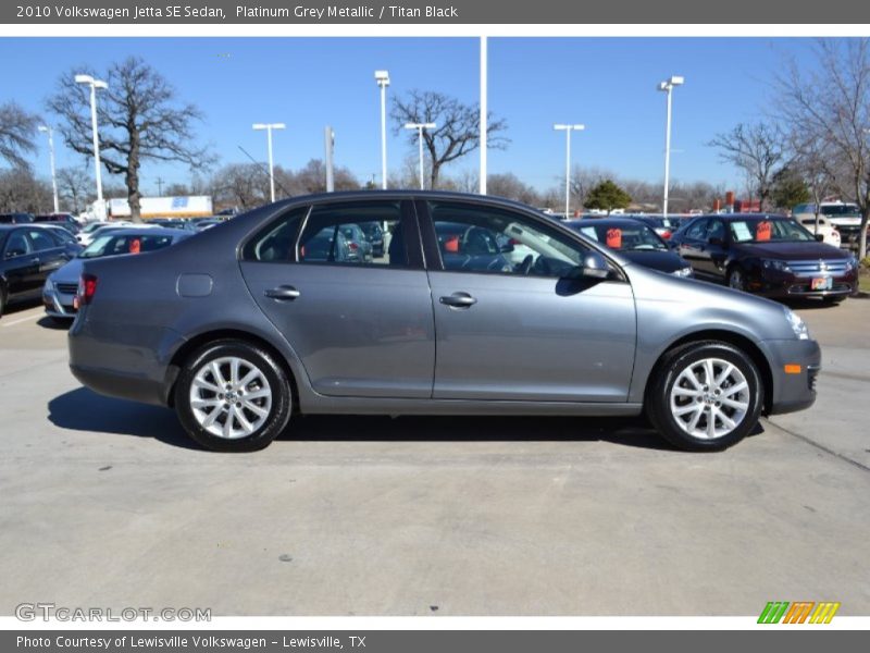 Platinum Grey Metallic / Titan Black 2010 Volkswagen Jetta SE Sedan