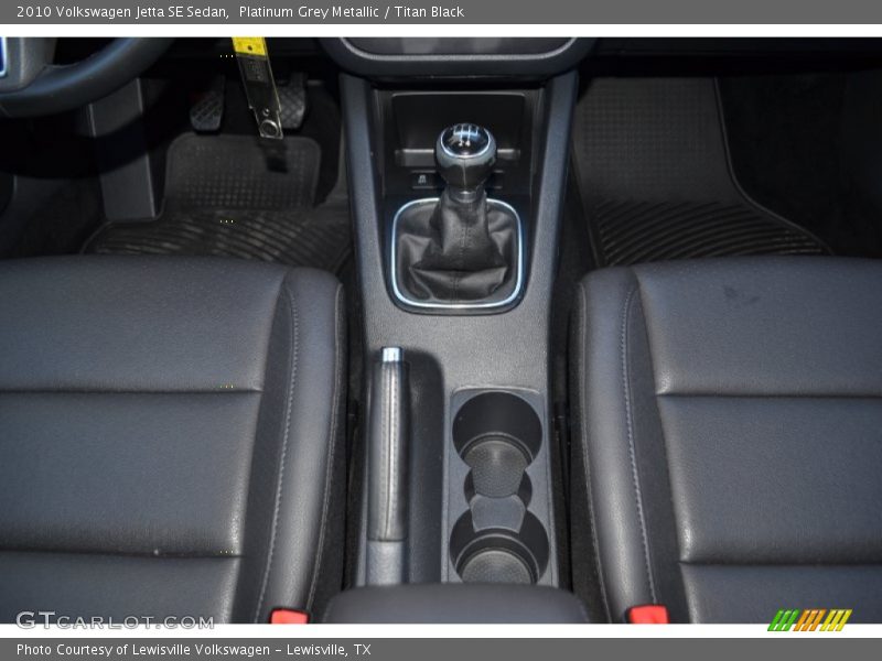Platinum Grey Metallic / Titan Black 2010 Volkswagen Jetta SE Sedan