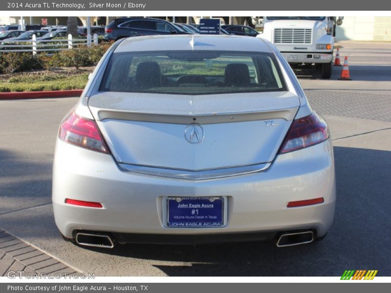 Silver Moon / Ebony 2014 Acura TL Technology