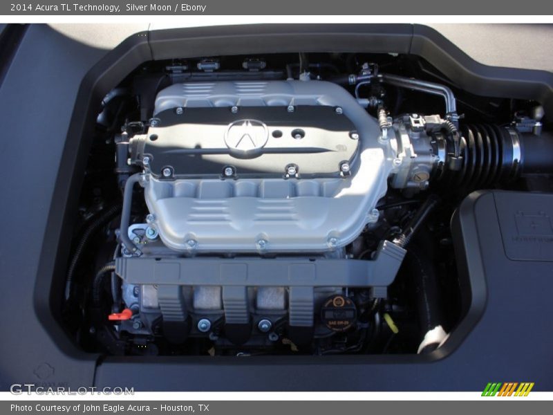 Silver Moon / Ebony 2014 Acura TL Technology