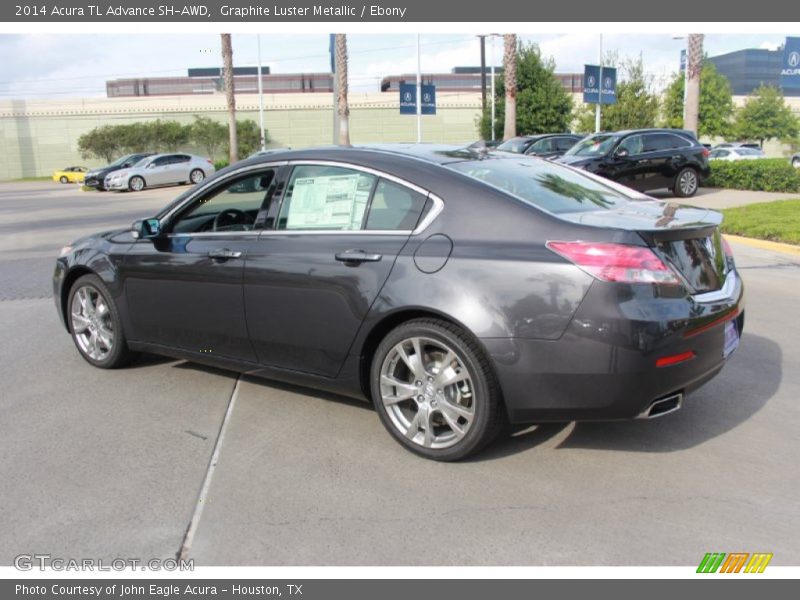 Graphite Luster Metallic / Ebony 2014 Acura TL Advance SH-AWD