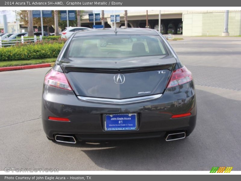 Graphite Luster Metallic / Ebony 2014 Acura TL Advance SH-AWD