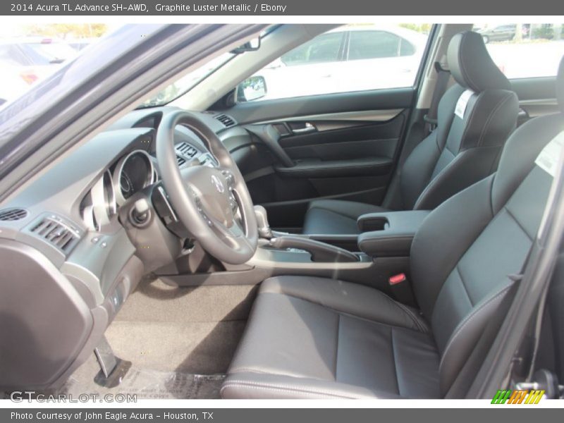 Graphite Luster Metallic / Ebony 2014 Acura TL Advance SH-AWD