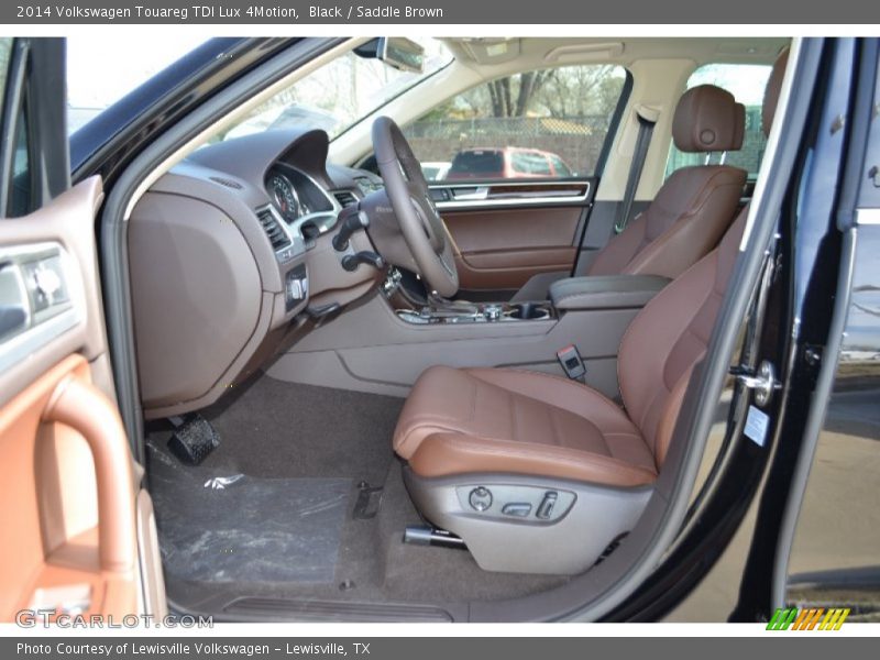 Black / Saddle Brown 2014 Volkswagen Touareg TDI Lux 4Motion