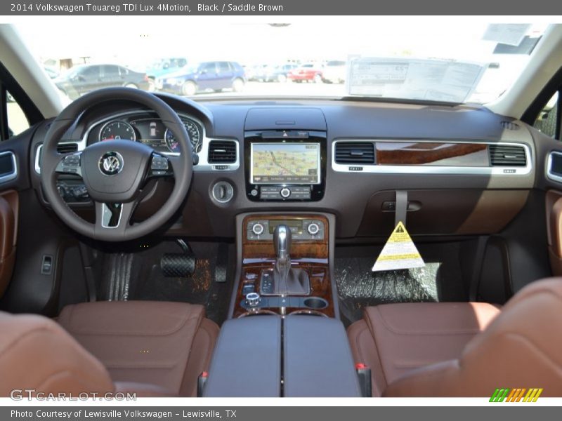 Black / Saddle Brown 2014 Volkswagen Touareg TDI Lux 4Motion