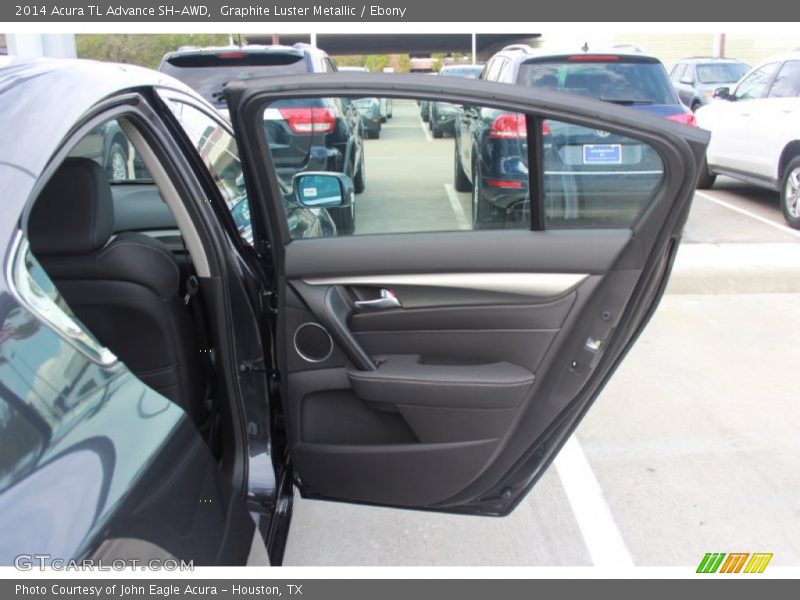 Graphite Luster Metallic / Ebony 2014 Acura TL Advance SH-AWD