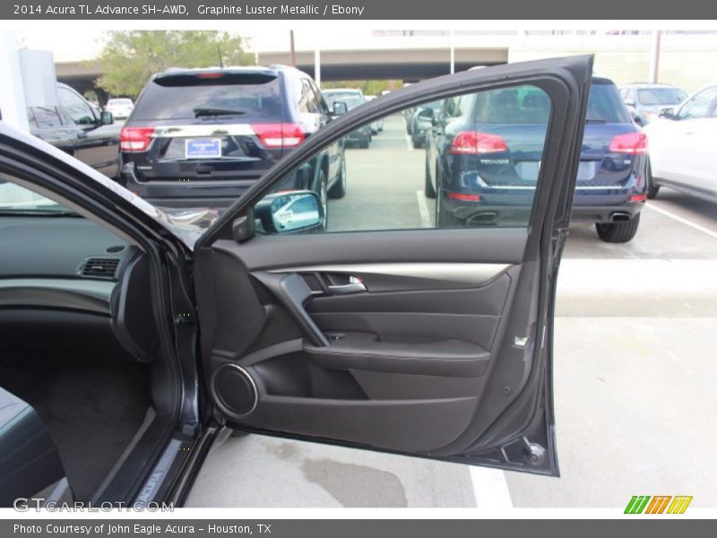 Graphite Luster Metallic / Ebony 2014 Acura TL Advance SH-AWD