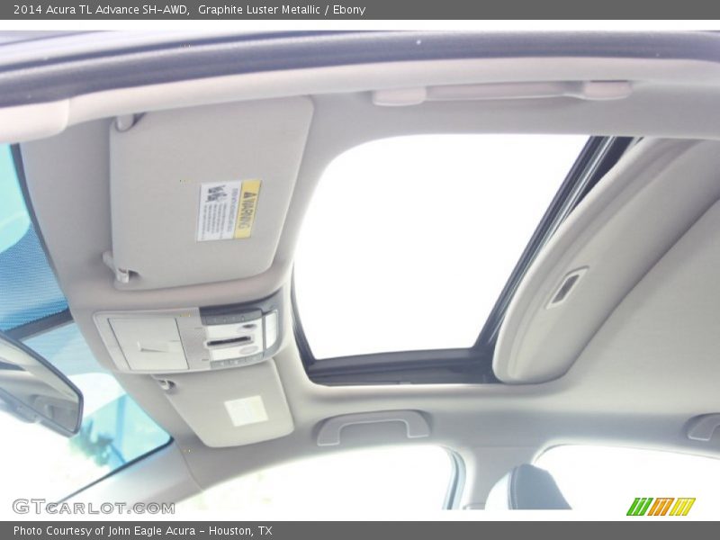 Graphite Luster Metallic / Ebony 2014 Acura TL Advance SH-AWD