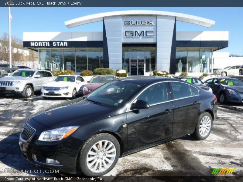 Black Onyx / Ebony 2011 Buick Regal CXL