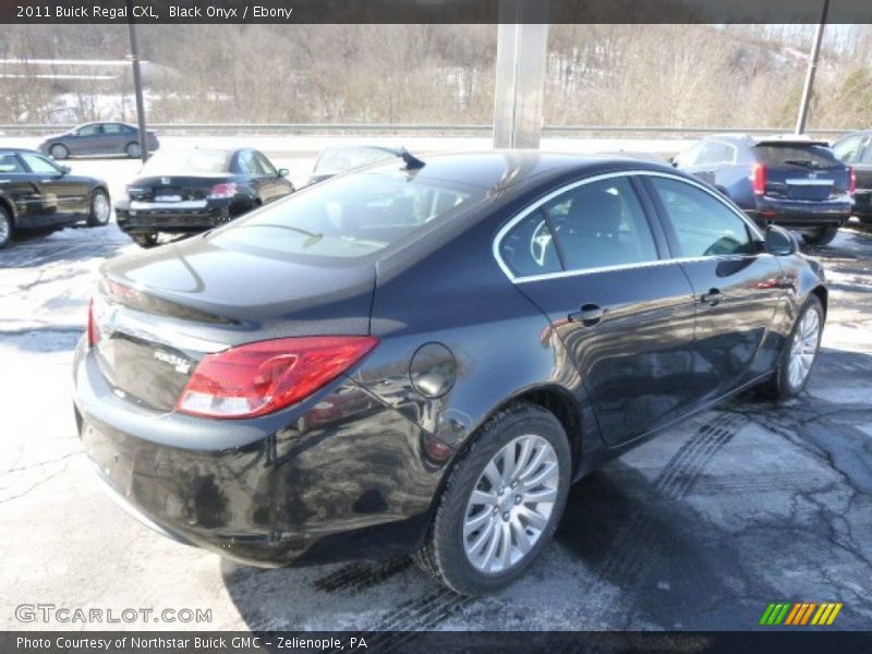 Black Onyx / Ebony 2011 Buick Regal CXL