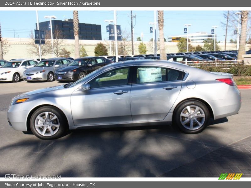 Silver Moon / Graystone 2014 Acura TL Technology