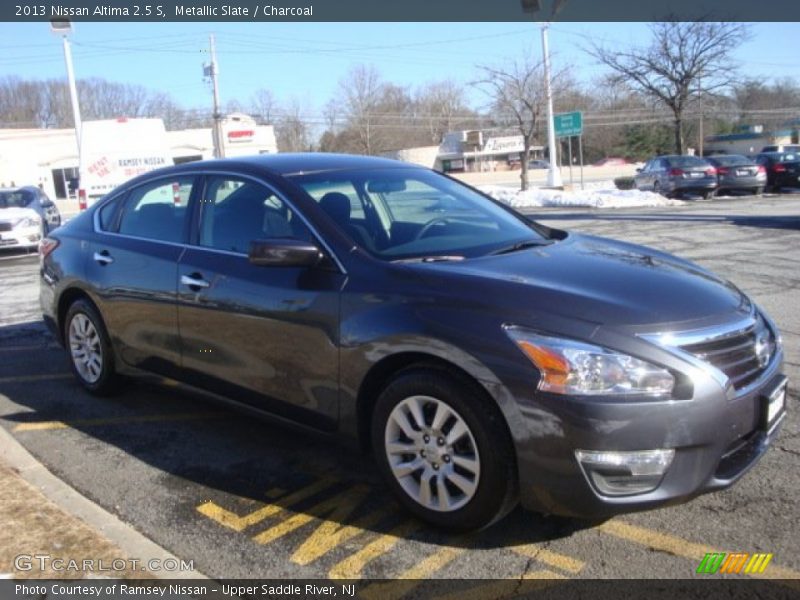 Metallic Slate / Charcoal 2013 Nissan Altima 2.5 S