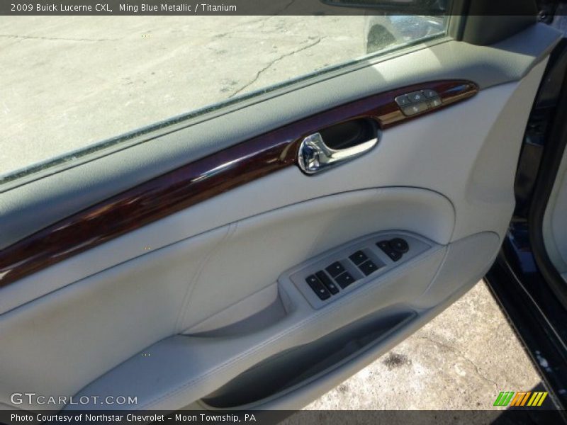 Ming Blue Metallic / Titanium 2009 Buick Lucerne CXL
