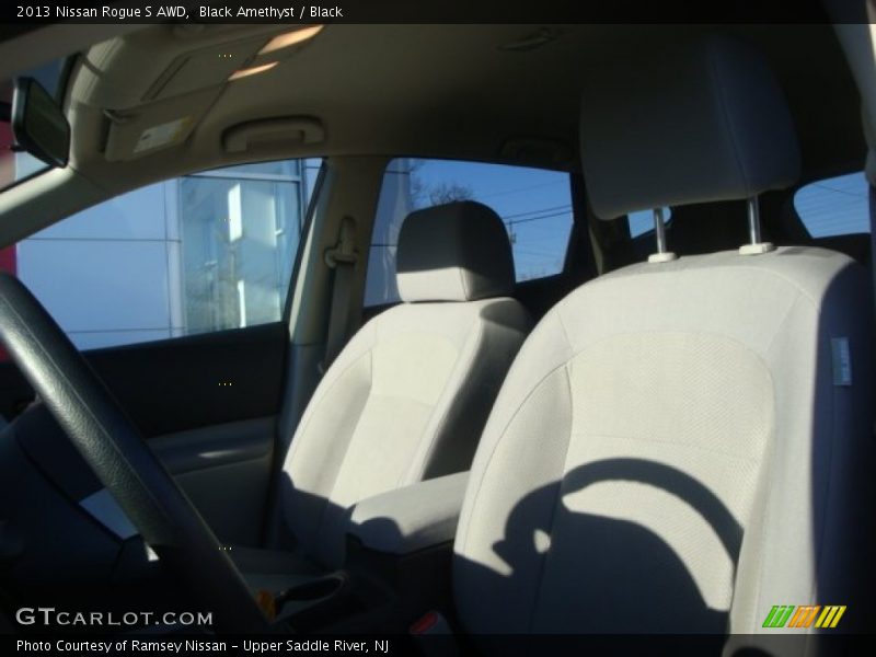 Black Amethyst / Black 2013 Nissan Rogue S AWD