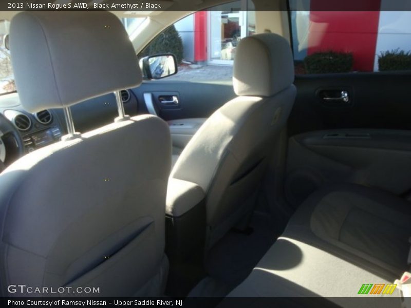 Black Amethyst / Black 2013 Nissan Rogue S AWD