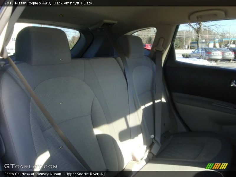 Black Amethyst / Black 2013 Nissan Rogue S AWD