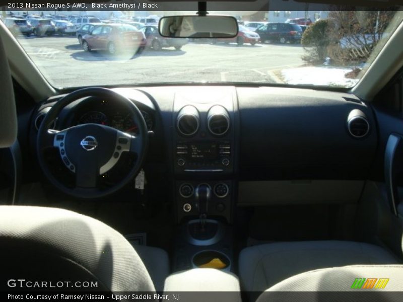 Black Amethyst / Black 2013 Nissan Rogue S AWD