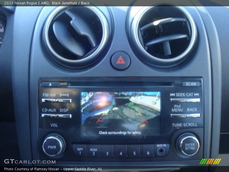 Black Amethyst / Black 2013 Nissan Rogue S AWD
