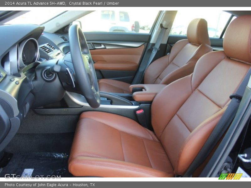  2014 TL Advance SH-AWD Umber Interior