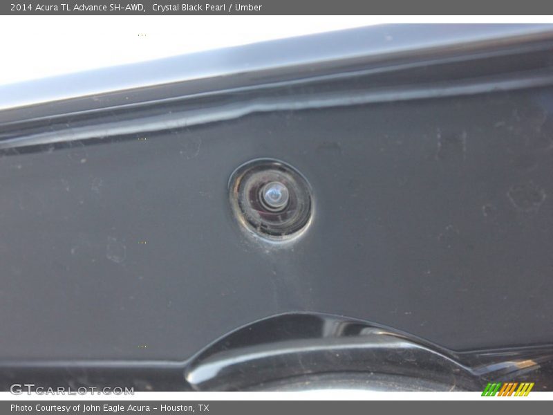 Crystal Black Pearl / Umber 2014 Acura TL Advance SH-AWD