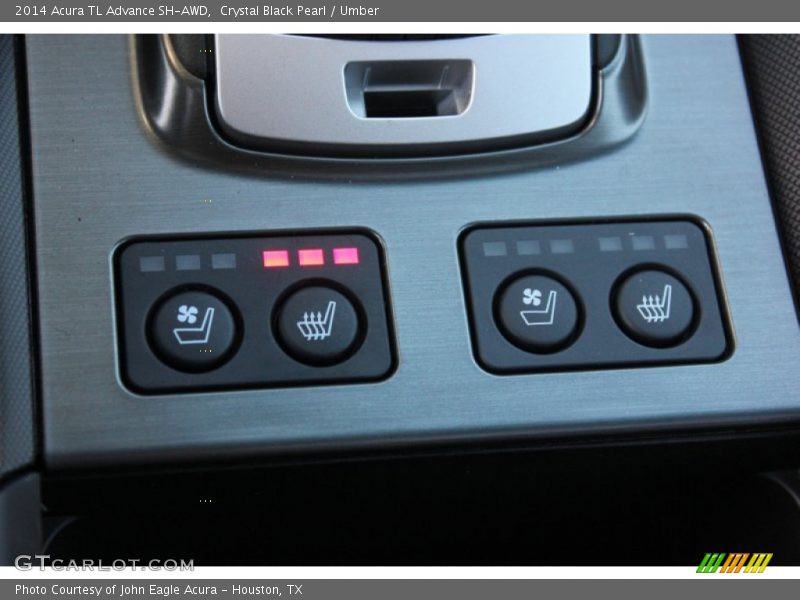 Controls of 2014 TL Advance SH-AWD