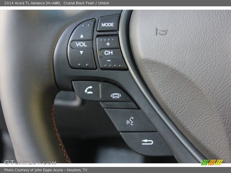 Controls of 2014 TL Advance SH-AWD