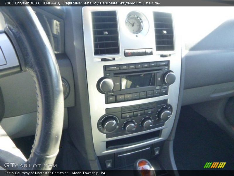 Bright Silver Metallic / Dark Slate Gray/Medium Slate Gray 2005 Chrysler 300 C HEMI AWD