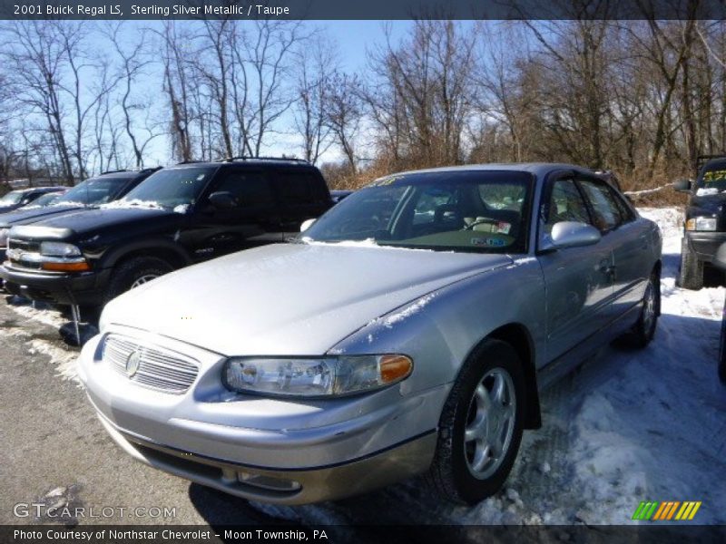 Sterling Silver Metallic / Taupe 2001 Buick Regal LS