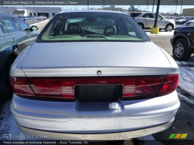 Sterling Silver Metallic / Taupe 2001 Buick Regal LS