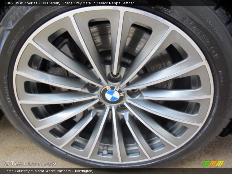  2009 7 Series 750Li Sedan Wheel