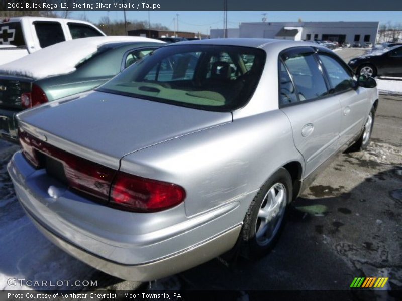 Sterling Silver Metallic / Taupe 2001 Buick Regal LS