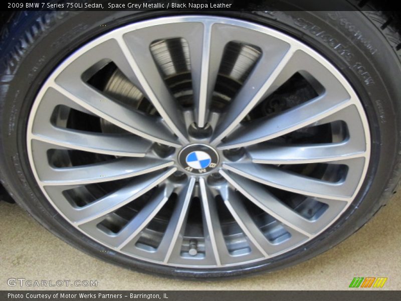  2009 7 Series 750Li Sedan Wheel