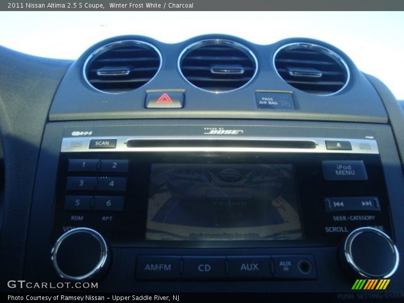 Winter Frost White / Charcoal 2011 Nissan Altima 2.5 S Coupe