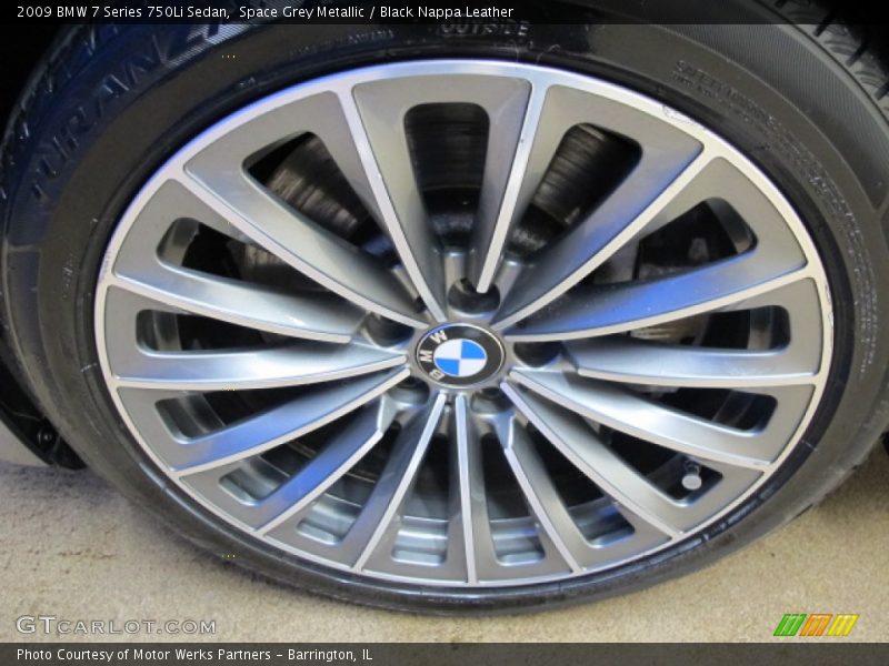  2009 7 Series 750Li Sedan Wheel
